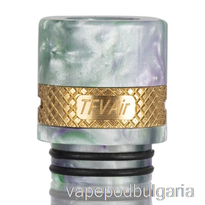 Vape 10000 Дръпки 810 Tfv Air Resin Drip Tip бял